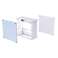 Lovingcool New Style Open Air Power Supply Computer Case Mid Tower Micro ATX Mini ITX RGB Gaming PC Cases and System Blocks