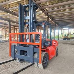 Chinese Brand High Efficiency 7T Heli Diesel Forklift Used Condition Machinery Earth-Moving Machine Internal Combustion Forklift - Product Image 5