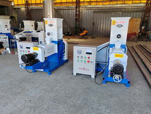 Fabricación de maquinaria de procesamiento de alimentos de 1mm, máquina de secado de tambor de copos, extrusora de pescado, alimentación de extrusión de pescado de 200kg - Product Image 3