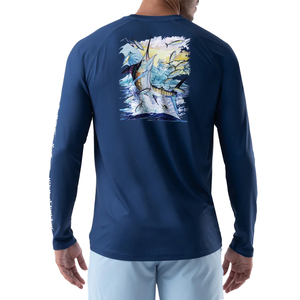 Sudadera Profesional para Pesca en Alta Mar con Paño de Microfibra para Lentes, UPF 50+, Máscara <span class=keywords><strong>Samurai</strong></span>, Equipo de Pesca de Alto Rendimiento - Product Image 2