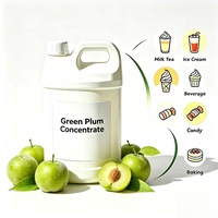 Natuurlijk groene pruimenconcentraat vloeibare smaakextract fabriekslevering Clean Label geen kunstmatige toevoegingen voor dranken en voedsel