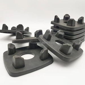 Pièces de rechange en stock <span class=keywords><strong>pour</strong></span> mélangeurs 4500W 9500W Coussin en caoutchouc noir <span class=keywords><strong>pour</strong></span> usage domestique Mélangeur électrique en plastique Pot inclus - Product Image 2