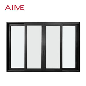 <span class=keywords><strong>Porte</strong></span> <span class=keywords><strong>coulissante</strong></span> multi-panneaux en aluminium panoramique à double vitrage, à économie d'énergie, robuste - Product Image 6