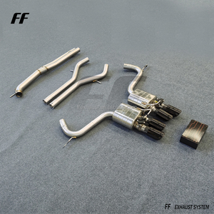 Système d'échappement Performance Catback avec soupape pour Porsche Panamera 3.0T 971, silencieux en acier inoxydable - Product Image 5