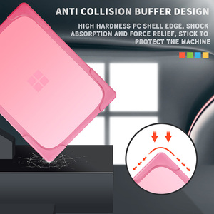 Bảo Vệ Toàn Thân TPU Ốp Lưng Bảo Vệ Ốp Lưng Cho <span class=keywords><strong>Microsoft</strong></span> Surface Go 12.4 Inch Máy Tính Xách Tay Tháng 10 Năm 2020 - Product Image 2