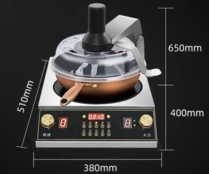 Máquina de Cocina Automática, Robot para Freír Arroz y Pasta, Wok Automático para Cocina Comercial Coreana - Product Image 6