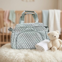 Ensemble sac à dos pour bébé et maman avec porte-sucette en polyester