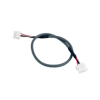Fil blindé XH2.54 3P à double extrémité avec bornes, fil de signal audio de 100 mm de long, fil de signal en cuivre pur pour carte d'amplificateur de puissance