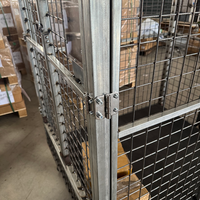 Chariot de supermarché robuste et durable Truelisort, conteneur pliable en fil métallique pour le stockage, fournisseur OEM
