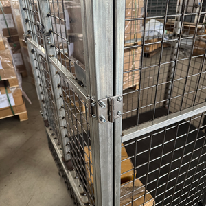 Truelisort Heavy Duty bền siêu thị xe đẩy có thể gập lại dây cuộn lồng container cho lưu trữ OEM Nhà cung cấp - Product Image 3