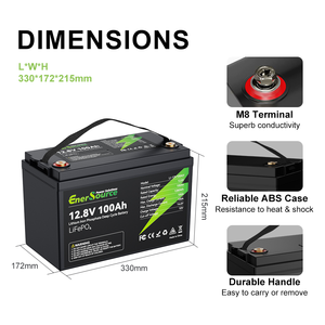Batería de Litio Hierro de Grado A para el Hogar, 12 V 12.8 V 100 1.28 kWh, OEM/ODM - Product Image 2