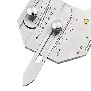 Calibre de soudure compact haute précision <span class=keywords><strong>pour</strong></span> la mesure de la hauteur des points de soudure, règle de soudure <span class=keywords><strong>pour</strong></span> l'inspection des joints métriques - Product Image 5