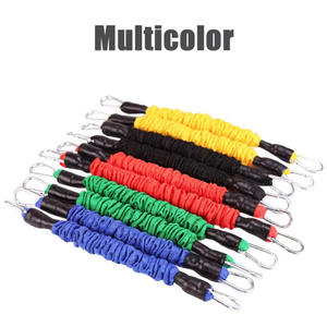 Commercio all'ingrosso gamba testa allenamento tonificante tubi-lattice fascia di resistenza in gomma, polsini alla caviglia con cinghie glutei dell'anca - Product Image 5