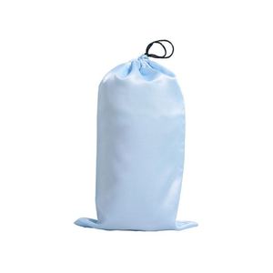 Sac à bijoux en velours avec logo personnalisé, pochette à cordon pour emballage de cadeau de mariage - Product Image 1