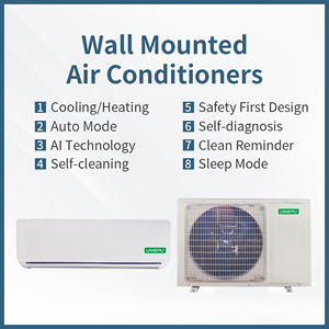 <span class=keywords><strong>Aire</strong></span> <span class=keywords><strong>Acondicionado</strong></span> Eléctrico Moderno para <span class=keywords><strong>Casa</strong></span>, Inverter, Refrigerante R32, Sistema Split de Ahorro de Energía para Uso Doméstico y Hotelero, Distribuidor en México - Product Image 5