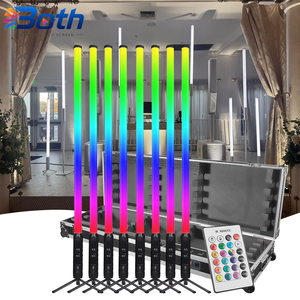 RGBWA 5in1 360 Pixel Tube <b>Light</b> IP65 Waterproof Battery Wireless DMX for DJ Club - Product Image 1