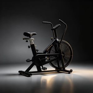 Aerobic Training Wind Resistance Bike, Indoor Workout Stationary Bicycle for Cross Training & Fat Burning - Product Image 3