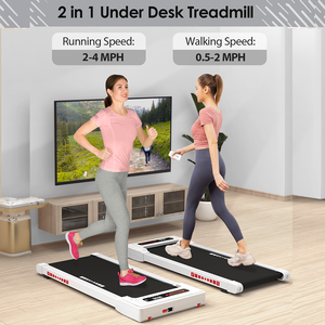 Tapis de marche sous le bureau avec moteur silencieux, écran LED, machine de marche <span class=keywords><strong>électrique</strong></span> peu encombrante - Product Image 3
