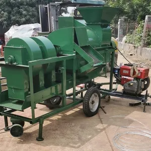 Máquina descascaradora de granos de cacao al precio más barato de suministro de fábrica en Henan desgranadora de maíz/trilladora de maíz montada en monitor desgranador de tractor