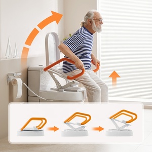 Siège <span class=keywords><strong>de</strong></span> toilette motorisé avec accoudoirs, télécommande, <span class=keywords><strong>hauteur</strong></span> réglable, aide à la sécurité pour les personnes âgées et les personnes handicapées - Product Image 1