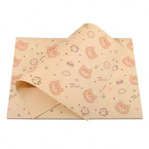 Papel para Envolver Alimentos Impreso Personalizado, Papel Antigrasa para Hornear, Envoltorios Personalizados para Hamburguesas - Product Image 2