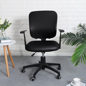 Không thấm nước Hiện Đại Văn phòng bàn ghế Ghế Ghế bìa PU thay thế 95% spandex 5% polyester co giãn xoay ghế slipcovers - Product Image 5