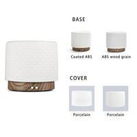 Diffuseur d'arômes intelligent en céramique fait main à ultrasons, humidificateur d'huiles essentielles USB, fonctionnement silencieux, portable, pour salon