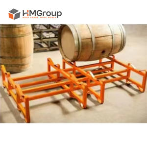 Revestimiento en Polvo Industrial, Previene la Oxidación, Seguro para Superficies, Almacenamiento Profesional, Ahorra Espacio, Estantes para Barriles de Vino de Roble de 60 Galones - Product Image 5