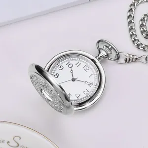 قطار ستايمبانك عتيق مخصص هدية كلاسيكية مع سلسلة مخصصة بأرقام رومانية كوارتز قديمة موفت يابانية - Product Image 4