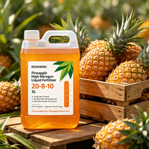 <span class=keywords><strong>Engrais</strong></span> Liquide Spécial Ananas à Haute Teneur en Azote <span class=keywords><strong>20</strong></span>-8-<span class=keywords><strong>10</strong></span> pour la Croissance des Feuilles et la Formation des Boutons de Fruits, Irrigation Goutte à Goutte - Product Image 5