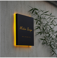 Letrero Publicitario Personalizado con Letras de Canal 3D Retroiluminadas de Acero Inoxidable para Exteriores con Caja de Luz LED