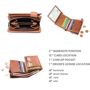 Hecho a mano Real cuero RFID cartera <span class=keywords><strong>de</strong></span> nombres <span class=keywords><strong>de</strong></span> marca <span class=keywords><strong>de</strong></span> cuero genuino caballeros <span class=keywords><strong>carteras</strong></span> Dujiang precio <span class=keywords><strong>de</strong></span> fábrica - Product Image 6