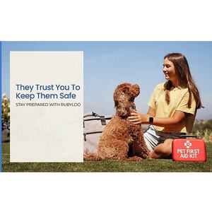 Botiquín de primeros auxilios veterinario Suministros de primeros auxilios para mascotas Caja de emergencia para perros y gatos Botiquín de primeros auxilios para mascotas para viajes - Product Image 6