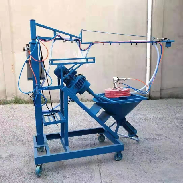 GRC Fiberglass Construction Mortar Spraying Machine with Pump and Motor Core Equipment
