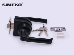 Thép không gỉ chính xác đúc cửa kính an ninh nhiệm vụ nặng nề khóa trượt cứng kính không khung - Product Image 2