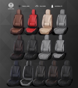 Marcan Marcan SENFO Stylish Wave Pattern Car <b>Interior</b> <b>Accessories</b> 360 Degree Full Car Seat Covers Multi-colors Available - Product Image 2