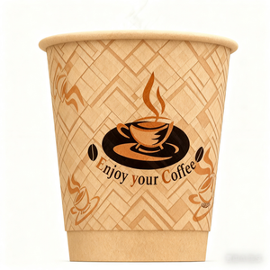 Ly giấy dùng một lần 3oz/4oz/8oz/12oz/16oz/20oz đựng cà phê - Product Image 3