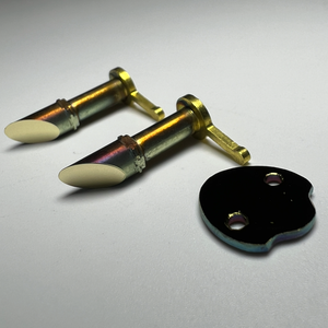 Specchio per strumenti per ottica dentale in rame placcato oro M1 M2 senza ossigeno - Product Image 2