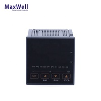 Controlador de Temperatura PIDMaxwell PU90 con Función de Rampa y Soporte, Programable en 30 Segmentos con Software Gratuito para una Programación Sencilla