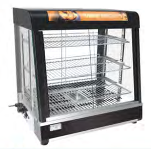 Expositor de cristal con certificación CE para restaurante, escaparate de calentamiento de comida rápida - Product Image 3