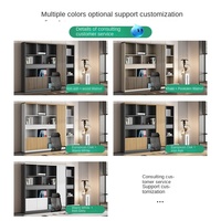 Classeurs en bois contemporains et modernes pour le bureau et le mobilier scolaire organisant et stockant des documents Solution de stockage d'archives