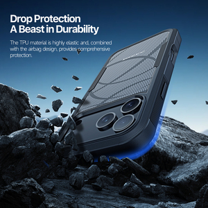 Für DUX DUCIS H 3m MIL-<span class=keywords><strong>SPEC</strong></span> Drop Defense Stoß feste Telefon hülle für iPhone 17 Pro Max 17 Air Magnetic Heavy Duty Armor Back Cover - Product Image 4