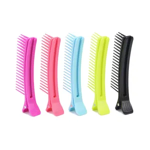 Clip de partición de peluquería, pinzas para secar el cabello, accesorios para el cabello, horquillas con peine, venta al por mayor