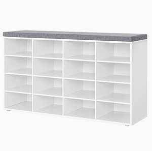 <span class=keywords><strong>Mueble</strong></span> Zapatero Moderno y Ecológico de Madera, Banco Pequeño <span class=keywords><strong>para</strong></span> Guardar <span class=keywords><strong>Zapatos</strong></span> con Cojín Suave, Muebles <span class=keywords><strong>para</strong></span> el Hogar, Muebles <span class=keywords><strong>para</strong></span> Sala de Estar - Product Image 2