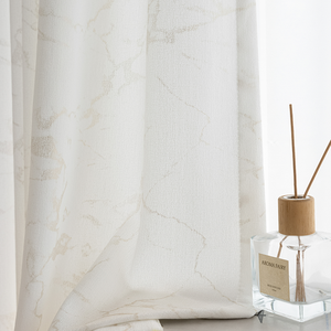 Vendita della fabbrica direttamente venature di marmo trasparente <span class=keywords><strong>tende</strong></span> di tulle bianche al metro - Product Image 6