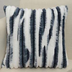 Holesale-<span class=keywords><strong>funda</strong></span> de almohada de piel sintética, cubierta de cojín de pana decorativa suave y esponjosa de 45x45 50x50 <span class=keywords><strong>55x55</strong></span> - Product Image 5