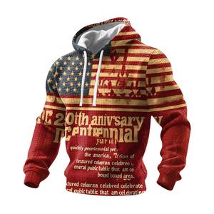 Sudadera con Capucha para Hombre, 100% Poliéster, Estampado por Sublimación, Bolsillo, Tejido de Punto, Manga Regular, 2026 - Product Image 1
