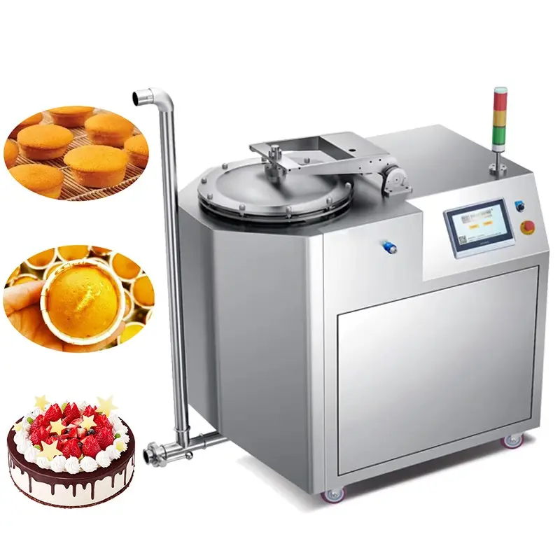 Máquina de aireación de masa de pastel de gasa derretida de yogur de caramelo de algodón, mezclador de aireación, máquina para hacer crema batida