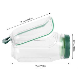 Contenedor de Plástico Vertical <span class=keywords><strong>para</strong></span> Ensaladas, Libre de BPA, Reutilizable, <span class=keywords><strong>para</strong></span> Conservar la Frescura - Product Image 2