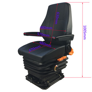 เบาะนั่ง<span class=keywords><strong>รถ</strong></span>ตักดินแบบหมุนได้พร้อมระบบกันสะเทือนแบบกลไก - Product Image 5